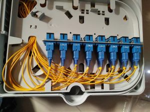 Quelques utilisations des câbles à fibres optiques