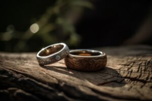 bague en bois