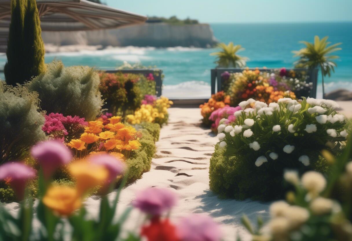 Découvrir l’art du jardin paysager en bord de mer