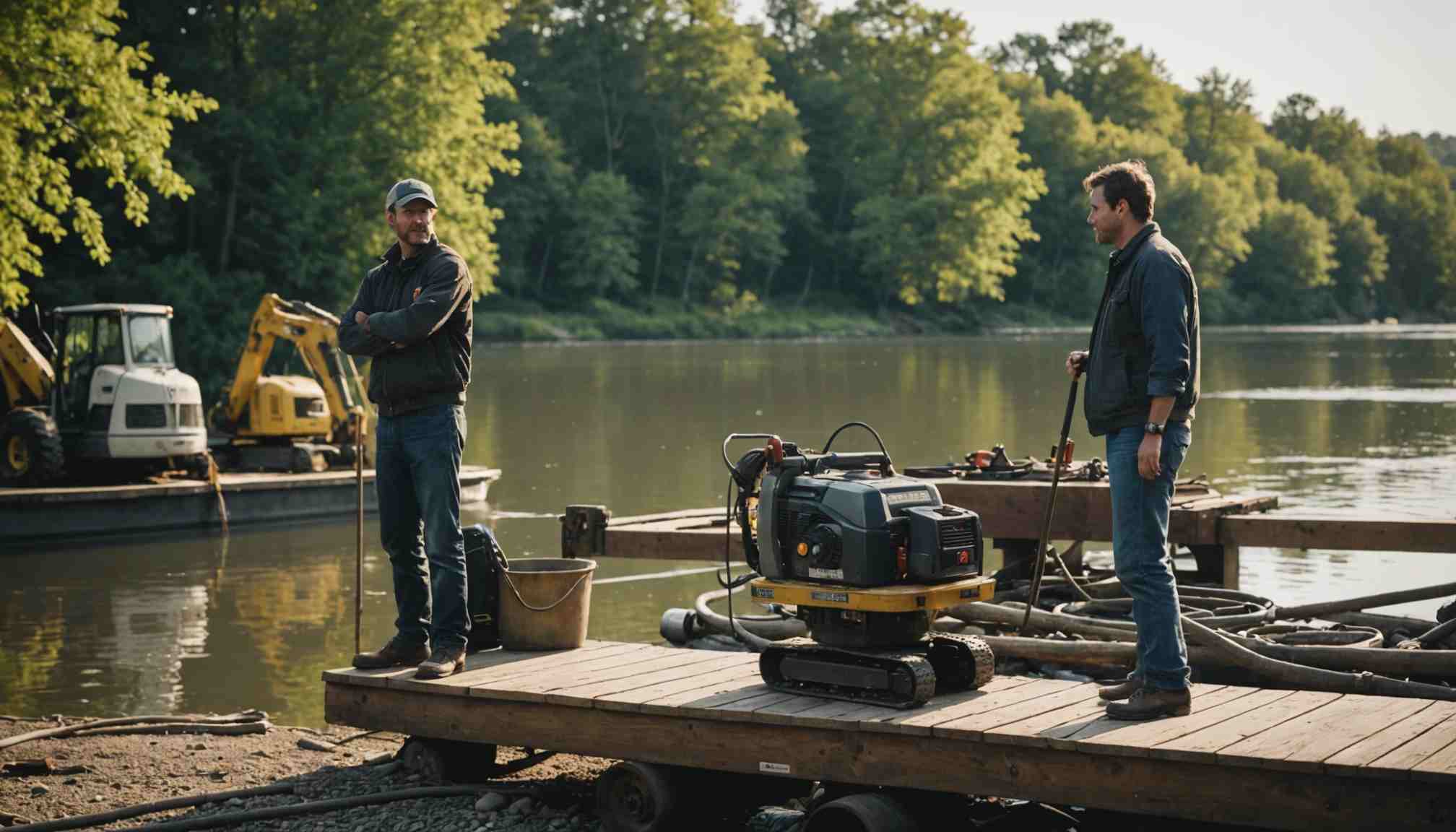 Découvrez la location de matériel fluvial pour vos projets de construction