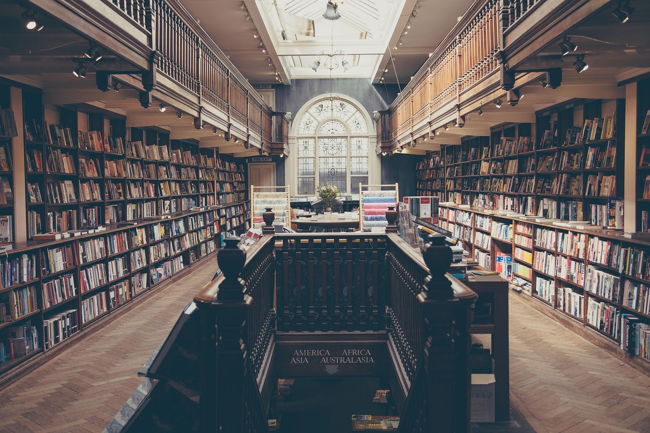 Bibliothèque à l'université