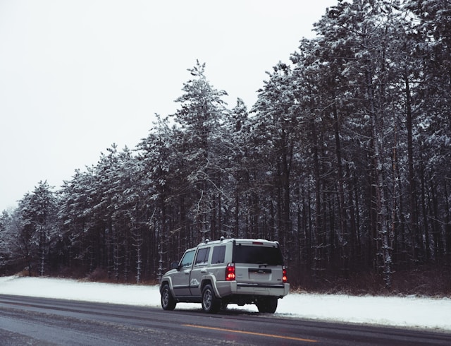 véhicule à l’hiver