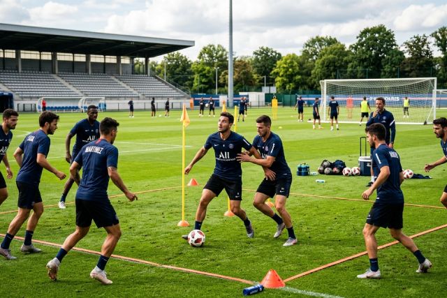 surentraînement footballeurs