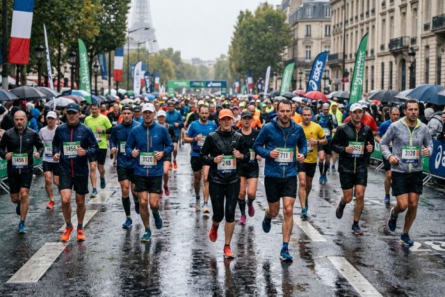 Guide pratique pour réussir un marathon sous la pluie : conseils et astuces