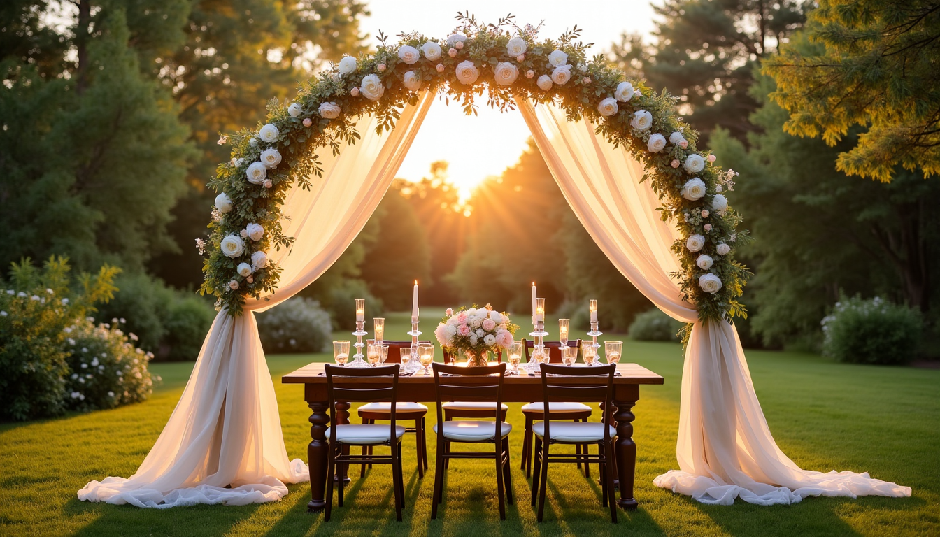 Idées créatives pour une décoration de mariage inoubliable