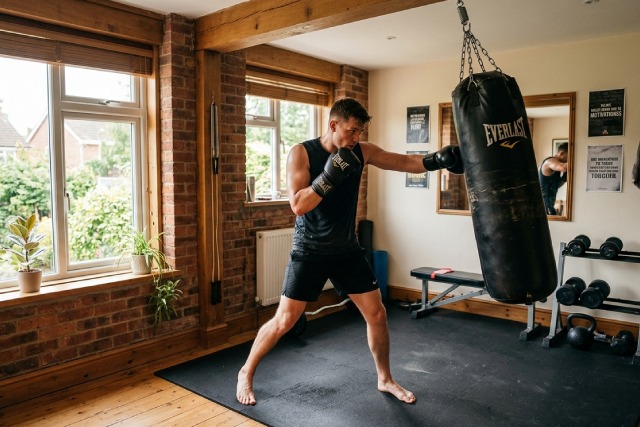 Boxe à domicile : transformez votre salon en ring et devenez un champion !