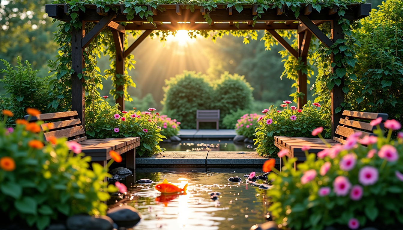 Créez un espace de sérénité dans votre jardin maison