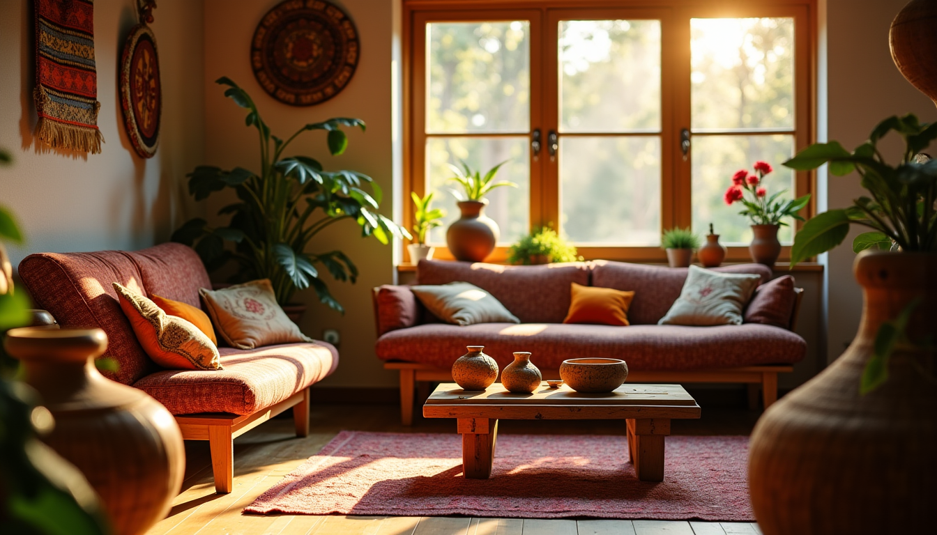 Créez une ambiance unique avec des objets de décoration artisanaux
