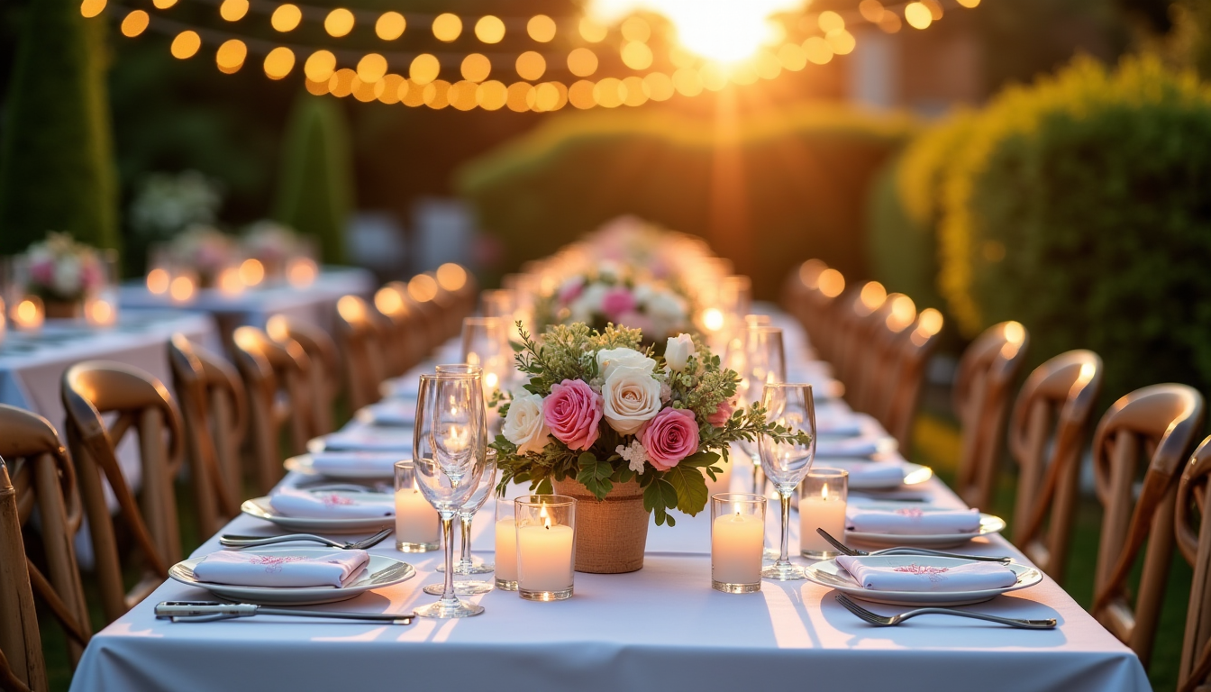 Secrets d&rsquo;une décoration de mariage réussie et inoubliable