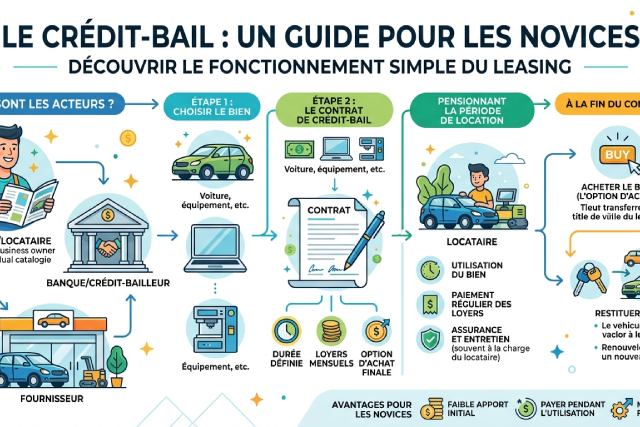 Le crédit-bail décrypté : Guide essentiel pour les novices