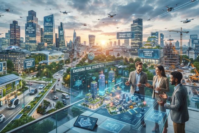 L&rsquo;impact révolutionnaire technologies émergentes sur le paysage immobilier